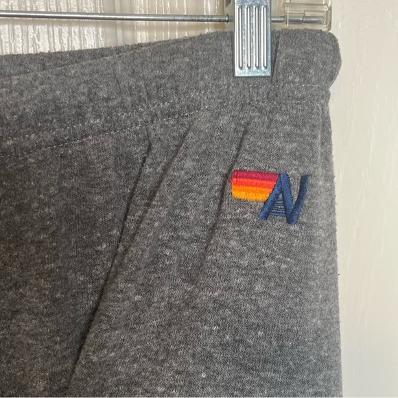 Aviator Nation Heather Gray Logo Sweatpants Womens Size XL - Picture 6 of 11